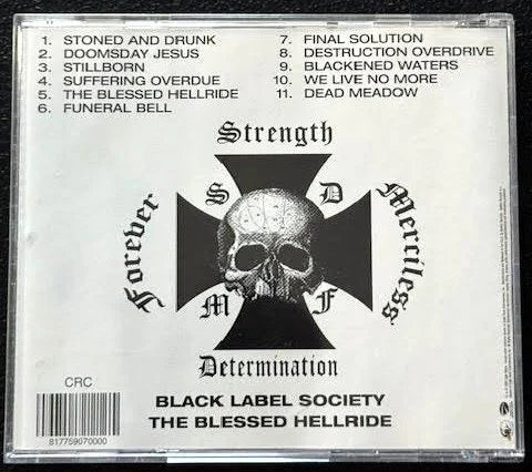 Black Label Society – The Blessed Hellride (CD, Album, Club Edition, CRC, 2003, Spitfire Records SF2 5091) - Maple City Music