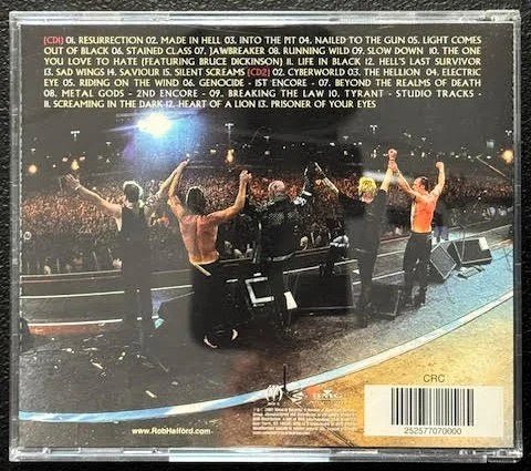 Halford – Live Insurrection (2xCD, 2001, Metal-is Records BG2 85205) - Maple City Music
