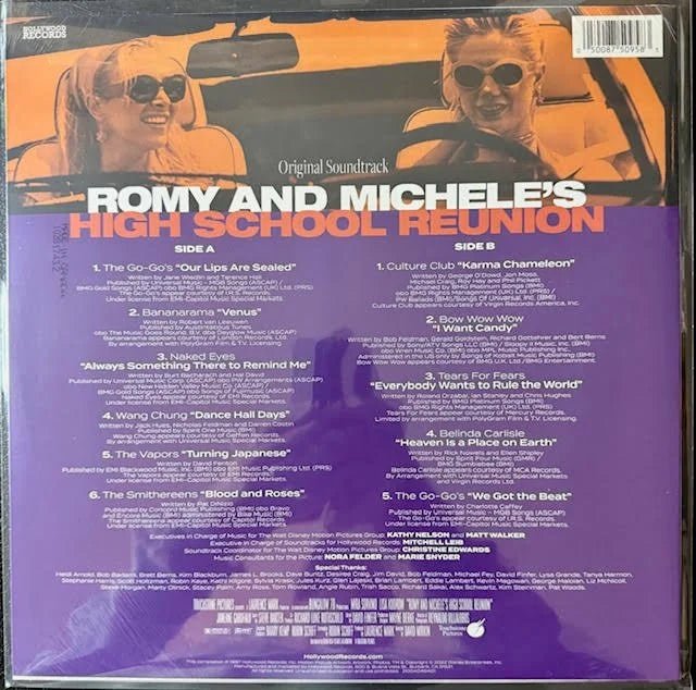 Various – Romy And Michele's High School Reunion (Original Soundtrack) (Purple Vinyl LP, 2022, Hollywood Records D004049401) - Maple City Music