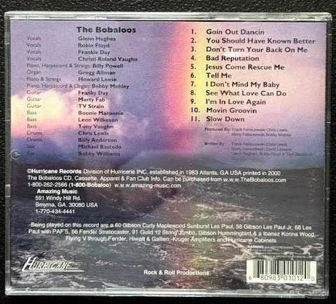 The Bobaloos – The Bobaloos (CD, 2000, Hurricane Records) - Maple City Music