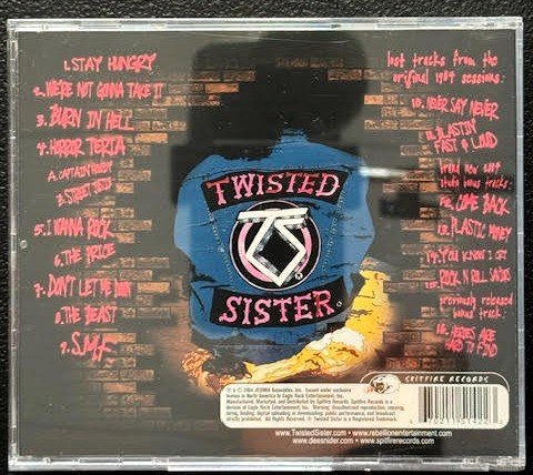 Twisted Sister – Still Hungry (CD, 2004, Spitfire Records SPT 15142-2) - Maple City Music
