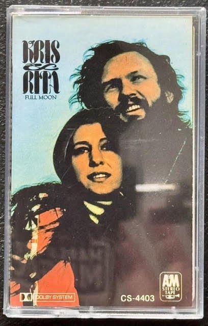Kris & Rita – Full Moon (Cassette, 1973, A&M Records CS-4403) - Maple City Music