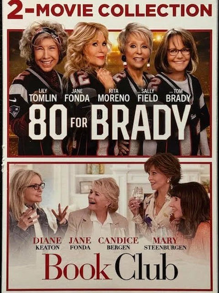2-Movie Collection: 80 for Brady / Book Club (DVD, 2-Movie Collection, Paramount Pictures Home Entertainment) - Maple City Music
