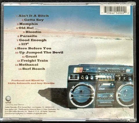 Izzy Stradlin – 117° (CD, 1998, Geffen Records GEFD-25202) - Maple City Music