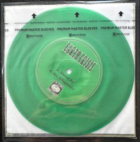 Earth Crisis – All Out War (Vinyl, 7", 33 ⅓ RPM, Reissue, Green Translucent, 1995, Victory Records VR20) - Maple City Music