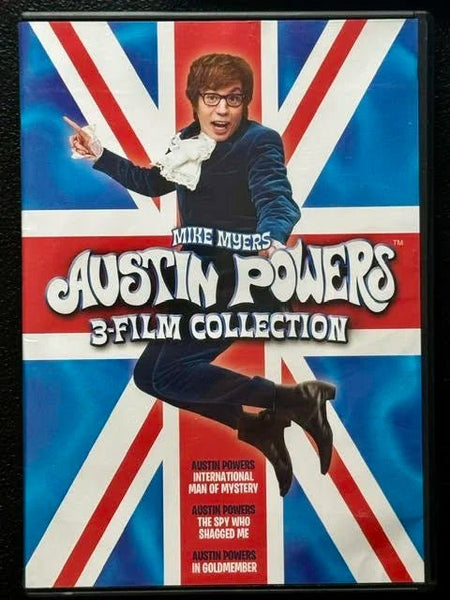 Austin Powers 3 Film Collection (DVD, New Line Cinema / Warner Bros.) - Maple City Music