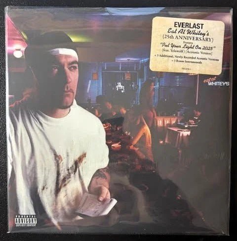 Everlast – Eat At Whitey's (2xLP, 2025, Tommy Boy / Reservoir Recordings TB-5578-1, 25th Anniversary Light Blue Translucent) - Maple City Music