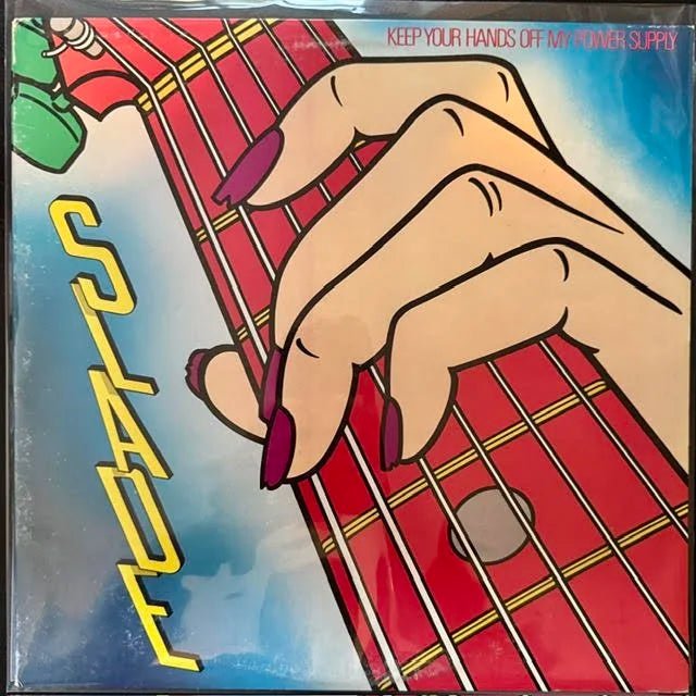 Slade – Keep Your Hands Off My Power Supply (LP, Album, Pitman Press, 1984, CBS Associated Records FZ 39336) - Maple City Music