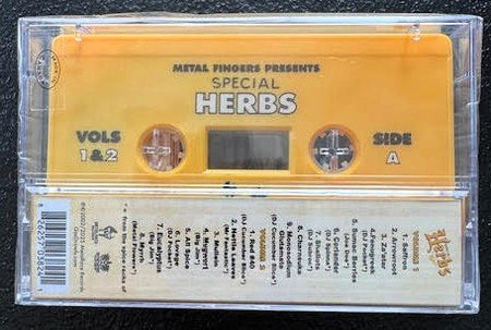Metal Fingers – Special Herbs Vol. 1 & 2 (Cassette, 2025, Rhymesayers Entertainment RSE0382-4) - Maple City Music