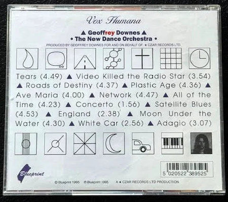 Geoffrey Downes & The New Dance Orchestra – Vox Humana (CD, 1995, Blueprint BP214CD) - Maple City Music