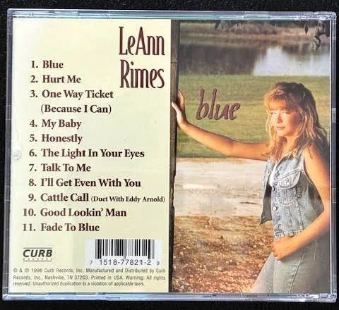 LeAnn Rimes – Blue (Used) - Maple City Music