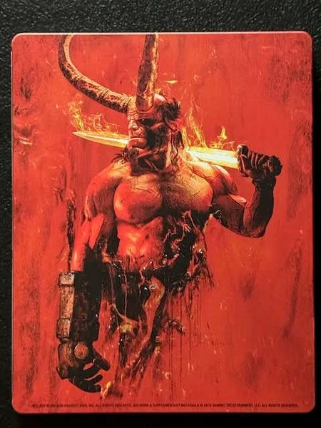 Hellboy Collection – Steelbook (Blu-ray Steelbook, Silver & Red Edition) - Maple City Music