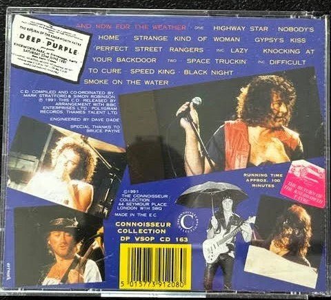 Deep Purple – In The Absence Of Pink - Knebworth 85 (2xCD, 1991, Connoisseur Collection DP VSOP CD 163) - Maple City Music