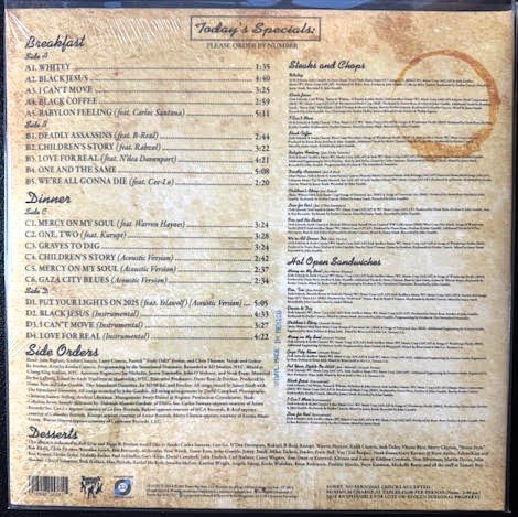 Everlast – Eat At Whitey's (2xLP, 2025, Tommy Boy / Reservoir Recordings TB-5578-1, 25th Anniversary Light Blue Translucent) - Maple City Music