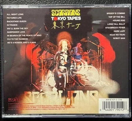 Scorpions – Tokyo Tapes (CD, Reissue, Remastered, 2002, Hip-O Records 440 017 901-2) - Maple City Music
