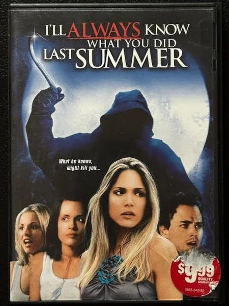 I’ll Always Know What You Did Last Summer (DVD, 2006, Sony Pictures Home Entertainment) - Maple City Music