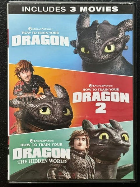 How to Train Your Dragon 3-Movie Collection (DVD, 3-Movie Collection) - Maple City Music