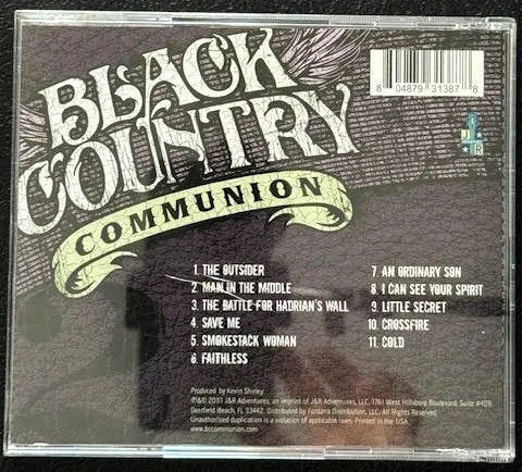 Black Country Communion – 2 (CD, 2011, J&R Adventures PRAR931387) - Maple City Music