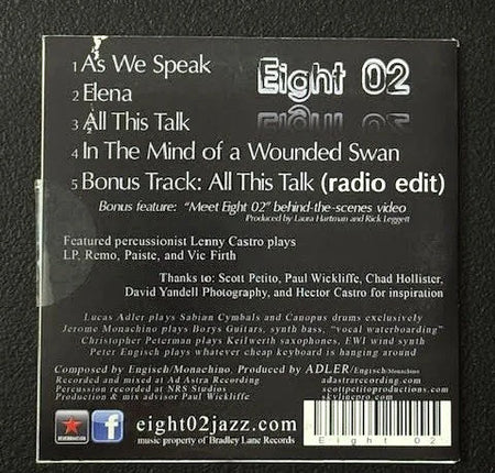 Eight 02 – Eight 02 (CD, c. 2010s, Bradley Lane Records) - Maple City Music