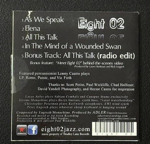 Eight 02 – Eight 02 (CD, c. 2010s, Bradley Lane Records) - Maple City Music
