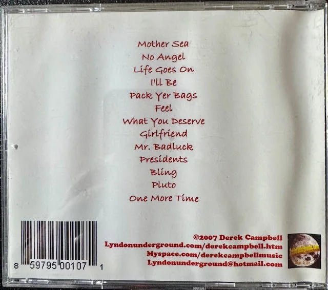 Derek Campbell – Reserection (CD, Album, 2007, Independent) - Maple City Music