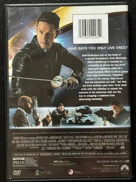 Infinite (DVD, 2021, Paramount Home Entertainment) - Maple City Music