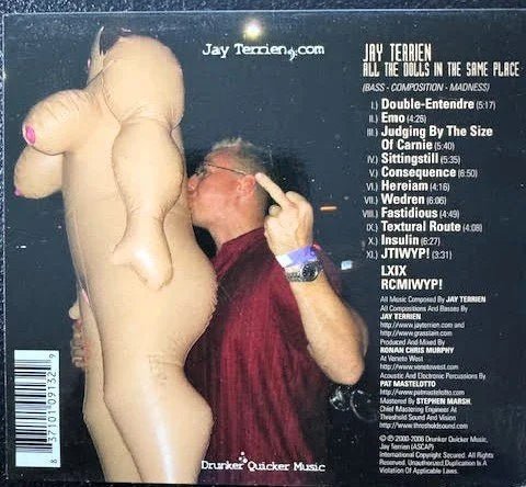 Jay Terrien – All The Dolls In The Same Place (CD, Album, 2004, Drunk+Quicker Music) - Maple City Music
