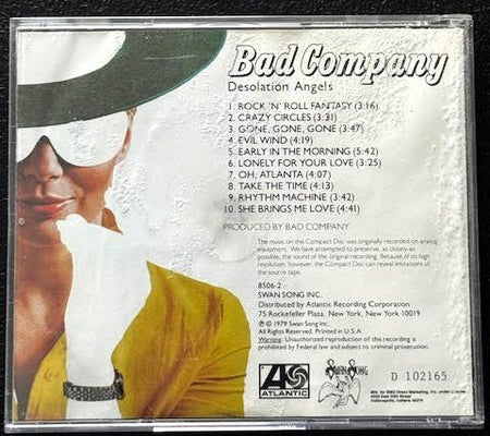 Bad Company – Desolation Angels (Used) - Maple City Music