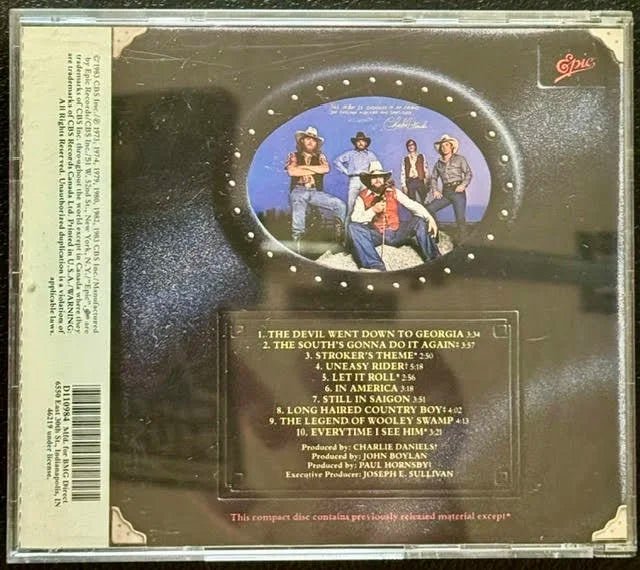 The Charlie Daniels Band – A Decade Of Hits (CD, 1983, Epic EK 38795) - Maple City Music