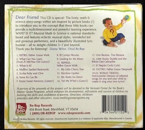 The Rebops — What Is It? Musical Math & Science (New) - Maple City Music