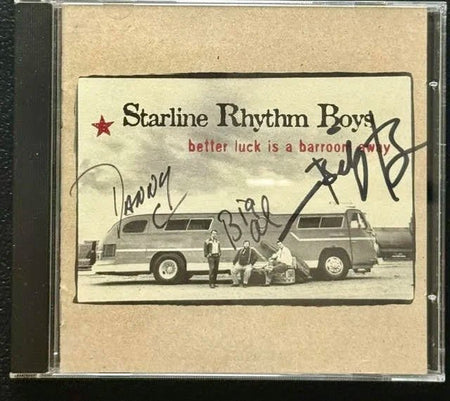 Starline Rhythm Boys – Better Luck Is A Barroom Away (CD, 2000, Cow Island Music CIM003) - Maple City Music
