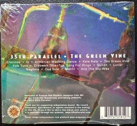 35th Parallel – The Green Vine (CD, Album, 2003, Independent) - Maple City Music