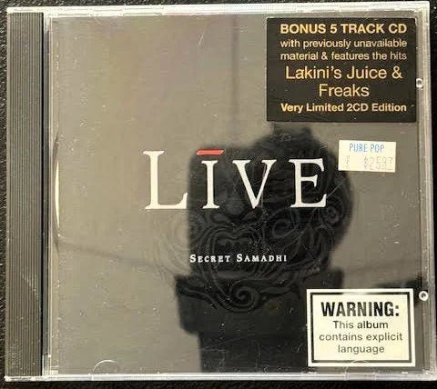 Live – Secret Samadhi (CD, Album + Bonus CD, Australian Tour Edition, Radioactive RARD-11645) - Maple City Music