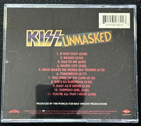 Kiss – Unmasked (Used) - Maple City Music