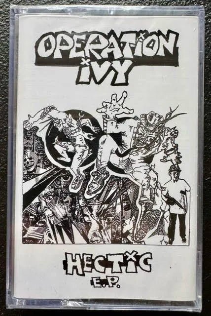 Operation Ivy – Hectic E.P. (Cassette, Tapehead Records) - Maple City Music