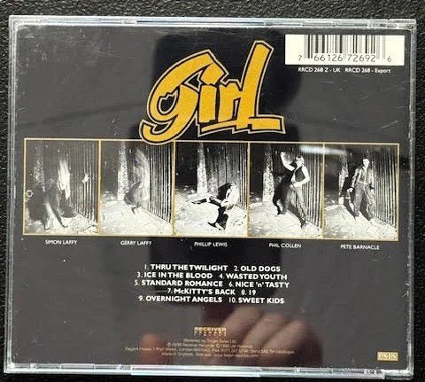 Girl – Wasted Youth (CD, 1999, Receiver Records RRCD 268 / RRCD 268-Z) - Maple City Music