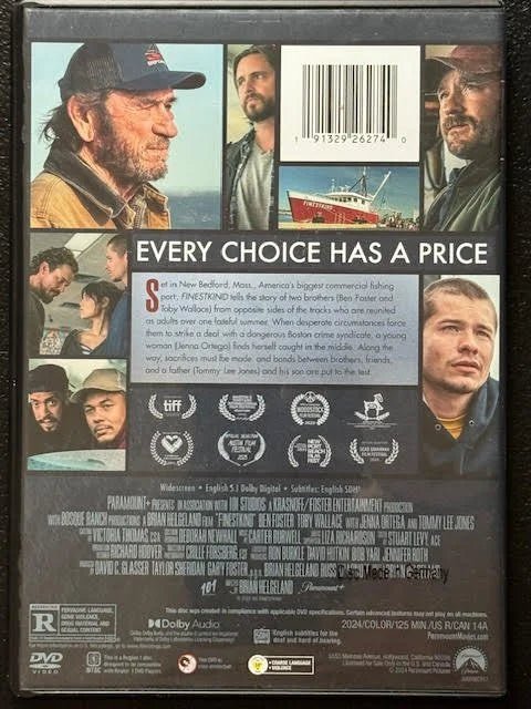 Finestkind (DVD, 2024, Paramount Home Entertainment) - Maple City Music