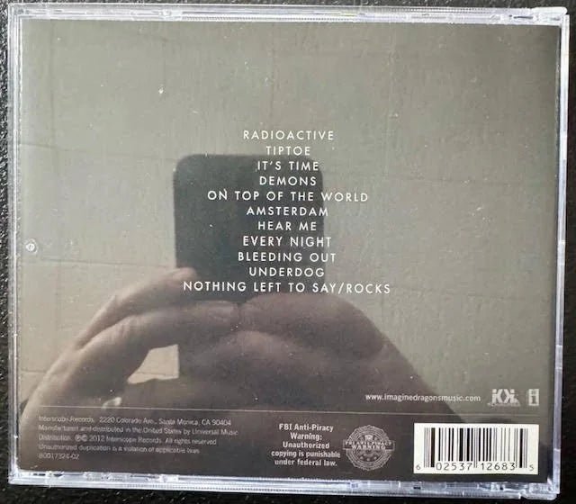 Imagine Dragons – Night Visions (CD, 2012, KIDinaKORNER / Interscope Records B0017324-02) - Maple City Music