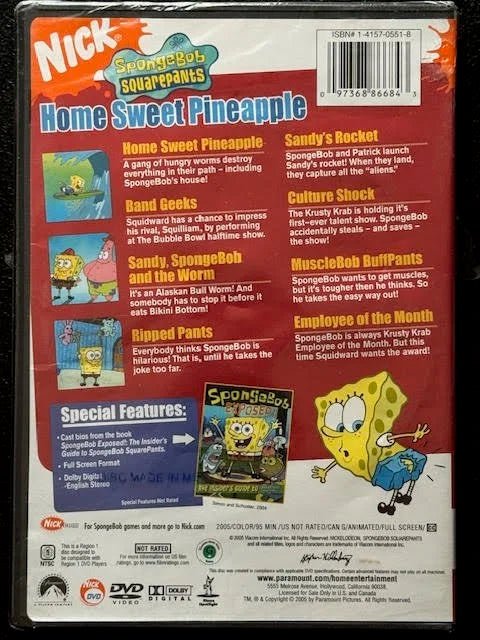 SpongeBob SquarePants — Home Sweet Pineapple (Sealed) (New) - Maple City Music