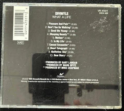 Divinyls – What A Life! (CD, Album, Reissue, 1985, Chrysalis VK 41511) - Maple City Music