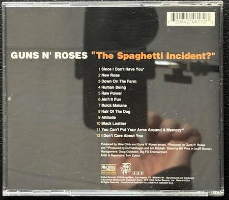 Guns N' Roses – "The Spaghetti Incident?" (CD, 1993, Geffen Records GEFD 24617) - Maple City Music