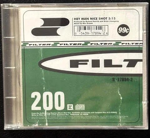 Filter – Hey Man Nice Shot (CD, Single, Reprise 9-17894-2) - Maple City Music