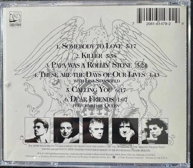 George Michael And Queen With Lisa Stansfield – Five Live (CD, Mini-Album, EP, SRC Pressing, 1993, Hollywood Records HR-61479-2) - Maple City Music