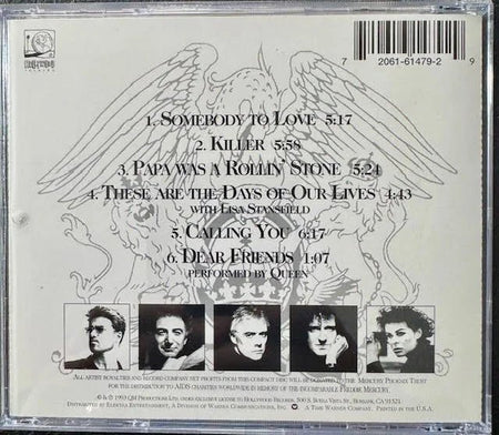 George Michael And Queen With Lisa Stansfield – Five Live (CD, Mini-Album, EP, SRC Pressing, 1993, Hollywood Records HR-61479-2) - Maple City Music