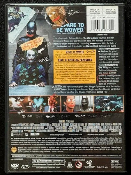 The Dark Knight — Two-Disc Special Edition (Used) - Maple City Music