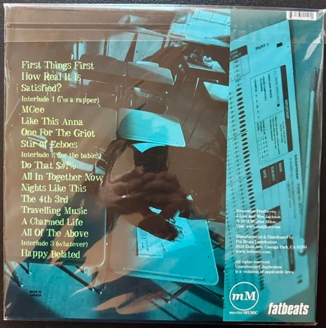 J-Live – All of the Above (2xLP, 2026, Fat Beats L-CDE0001) - Maple City Music