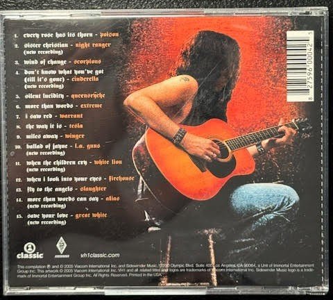 Various – VH1 Classic Metal Mania: Stripped (CD, Compilation, 2005, VH1 Classic Records 60004-2) - Maple City Music