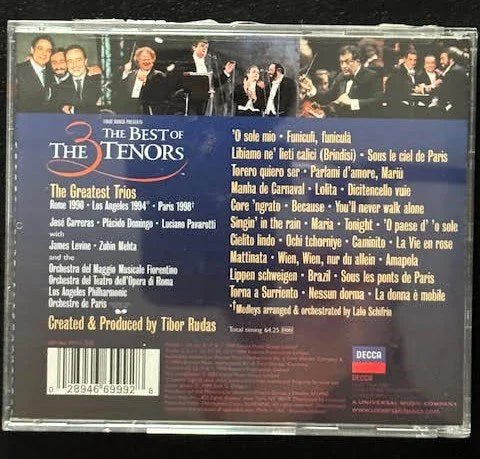 The Three Tenors – The Best Of The 3 Tenors (Used) - Maple City Music
