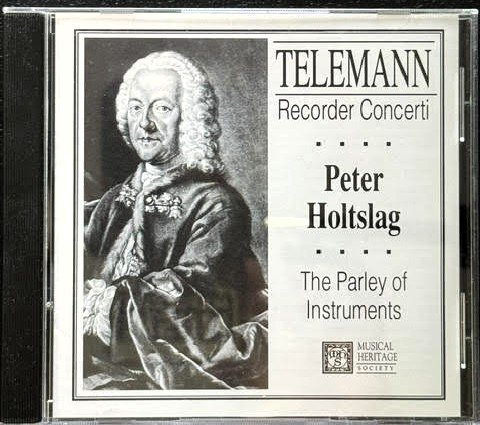 Georg Philipp Telemann – Recorder Concerti (CD, 1991, Musical Heritage Society 512323F) - Maple City Music