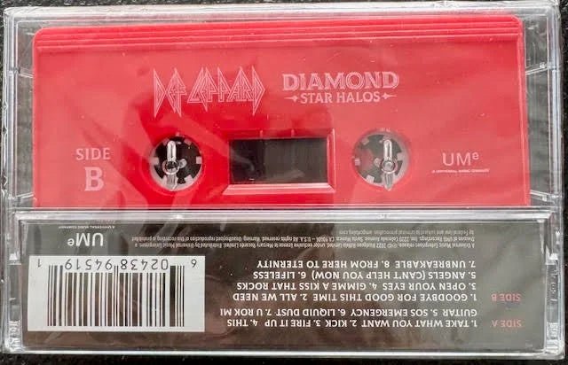 Def Leppard – Diamond Star Halos (Cassette, 2022, UMe 3894519) - Maple City Music